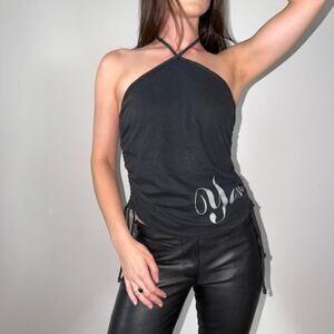 YEN JEANS by Michiko Koshino Halter Top